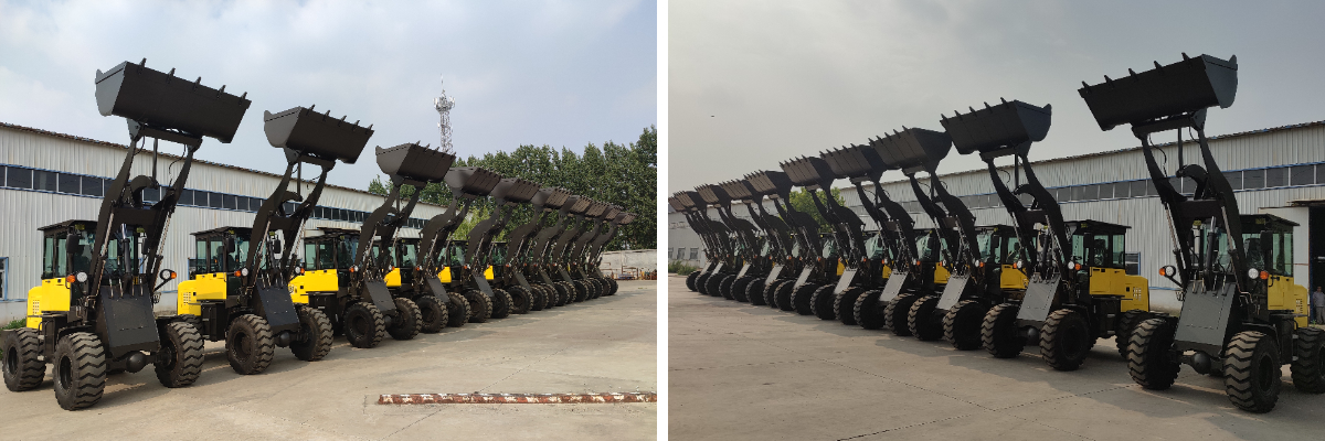 Mini-chargeuse articulée haute performance