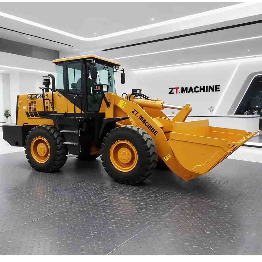 Cargadora de ruedas de 3 toneladas de alta eficiencia con un ahorro de combustible superior.