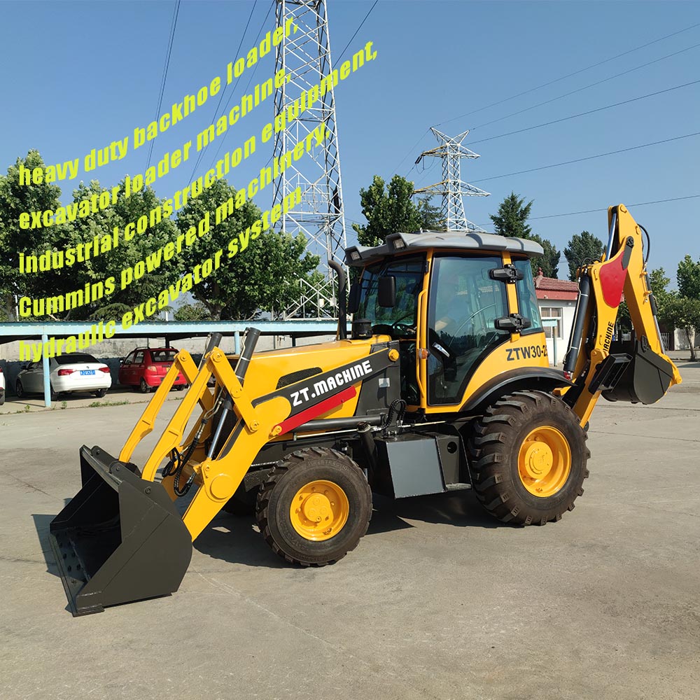 တရုတ်ထုတ်လုပ်သူ ဒီဇယ်အသေးစား backhoe loader