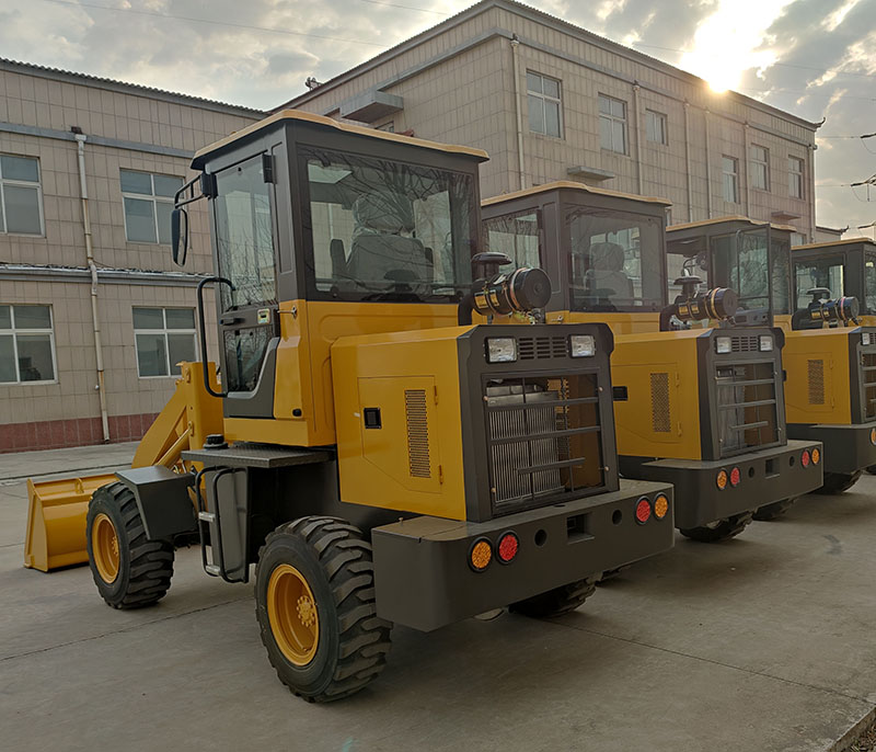 High-Capacity Wheel Loader For Fast Work