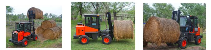 All-Terrain Articulated Forklift All-Terrain Articulated Forklift