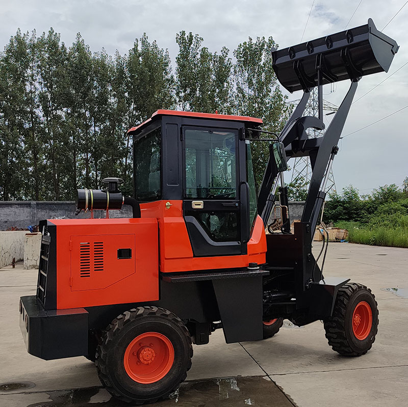 รถตักล้อยางความจุสูงสำหรับวัสดุจำนวนมาก