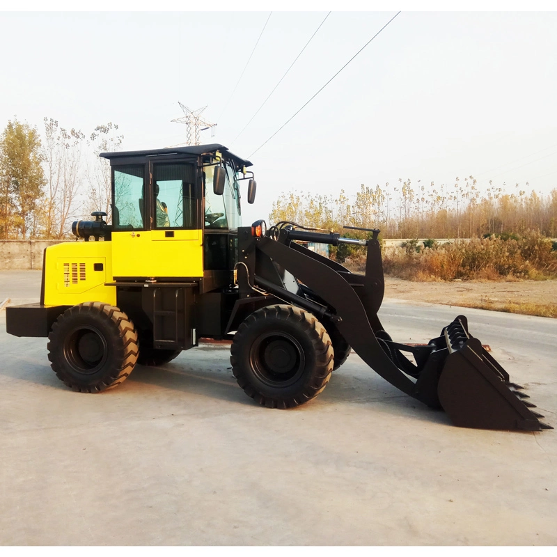 Chargeuse sur pneus mini ZTMACHINE ZT926 de 1,5 tonne avec fourches à palettes