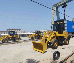 ZT MACHINE amplía su presencia en África Oriental: el primer lote de cargadoras de ruedas personalizadas se envía con éxito a Kenia.