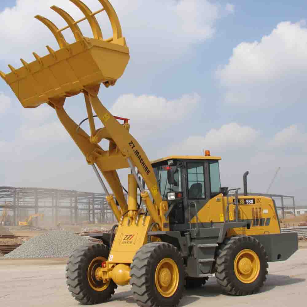 Wheel Loader With 3 Tons Rated Load And 1.7m³ Bucket