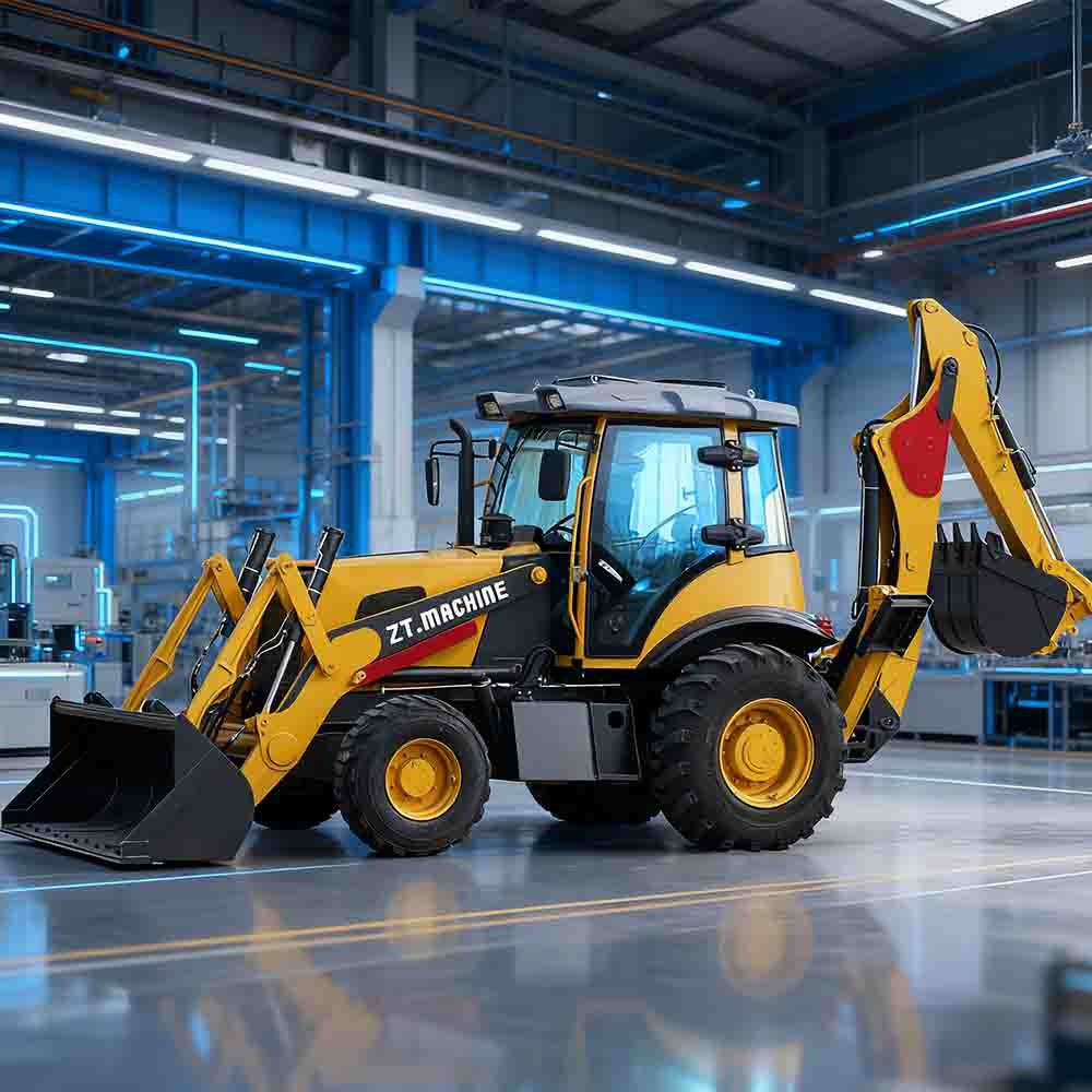 Heavy-Duty Cold Resistant Backhoe Loader for Extreme Weather Conditions