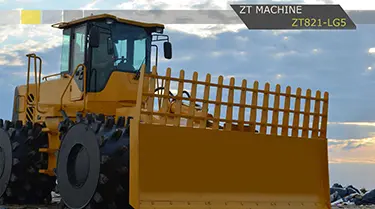 ZT821-LG5 21 Ton 162kW Weichai Engine Heavy Duty Waste Compactor ZT821-LG5 21 Ton 162kW Weichai Engine Heavy Duty Waste Compactor