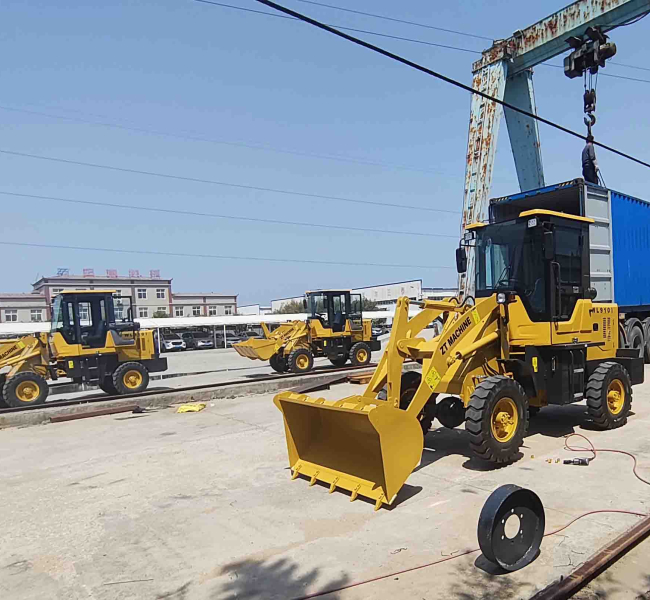 ZT MACHINE renforce sa présence en Afrique de l'Est : premier lot de chargeuses sur pneus personnalisées expédié avec succès au Kenya