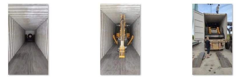 ZTW30-25 Backhoe Loader Container Loading