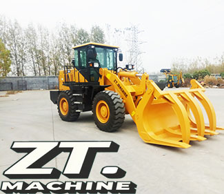 Эффективный фронтальный погрузчик грузоподъемностью 3000 кг для строительства