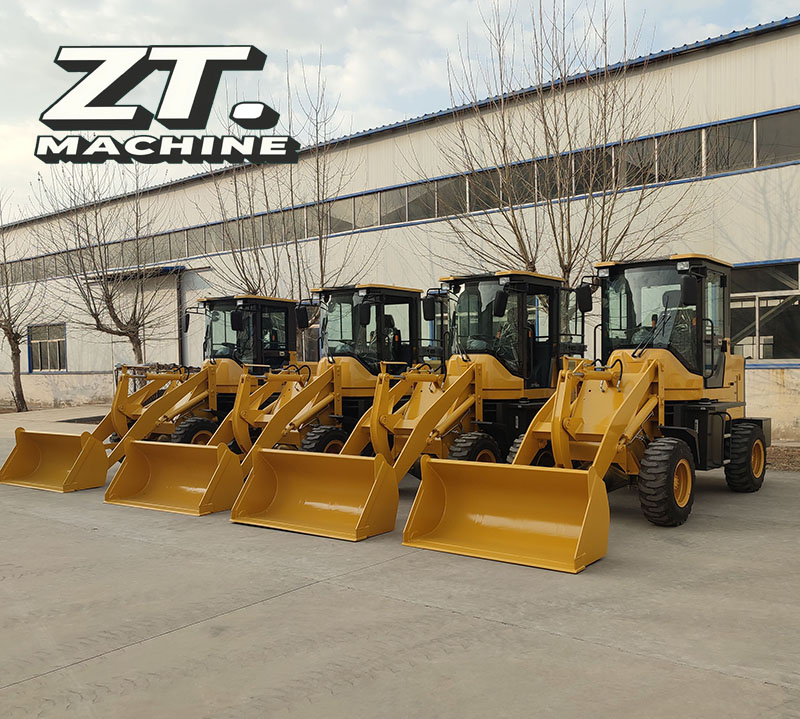 Heavy-Duty 1000kg Wheel Loader for Efficient Material Handling 