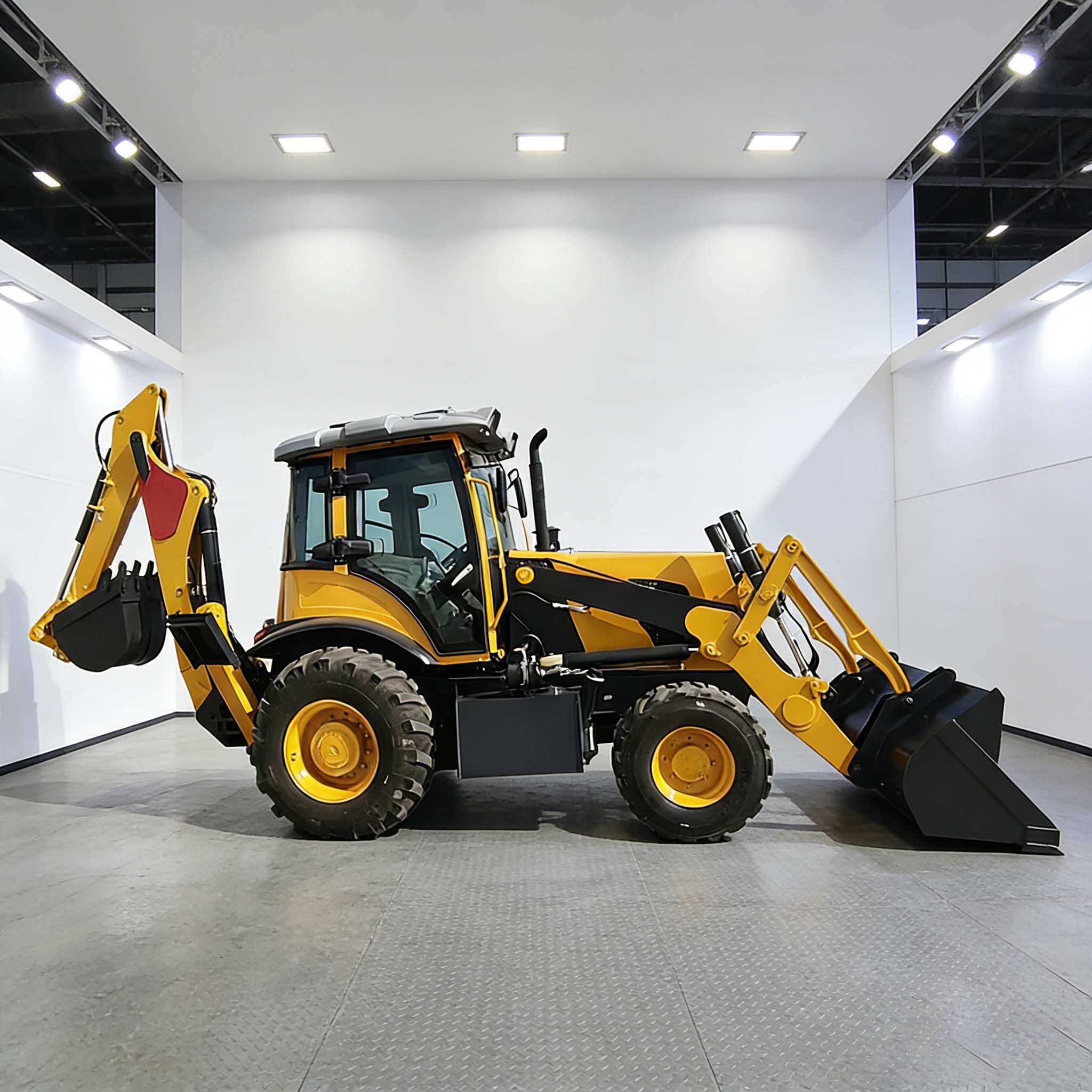 Loader Traktor Mini Bertenaga untuk Penggalian dan Penataan Lanskap yang Efisien